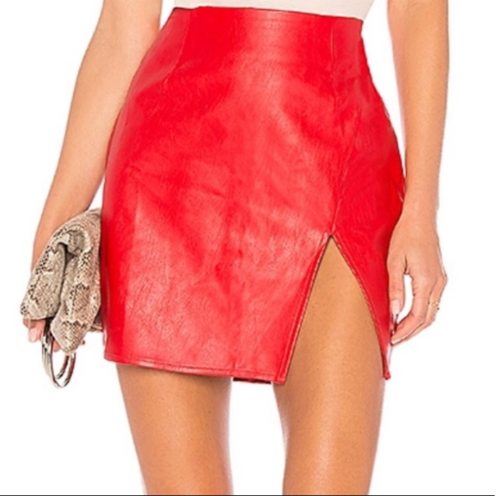 REVOLVE By The Way. Red Skirt